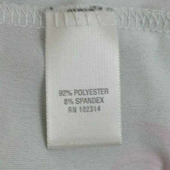 Christopher & Banks Colorful Shirt With Floral Postcard Design Size Small - Picture 6 of 6